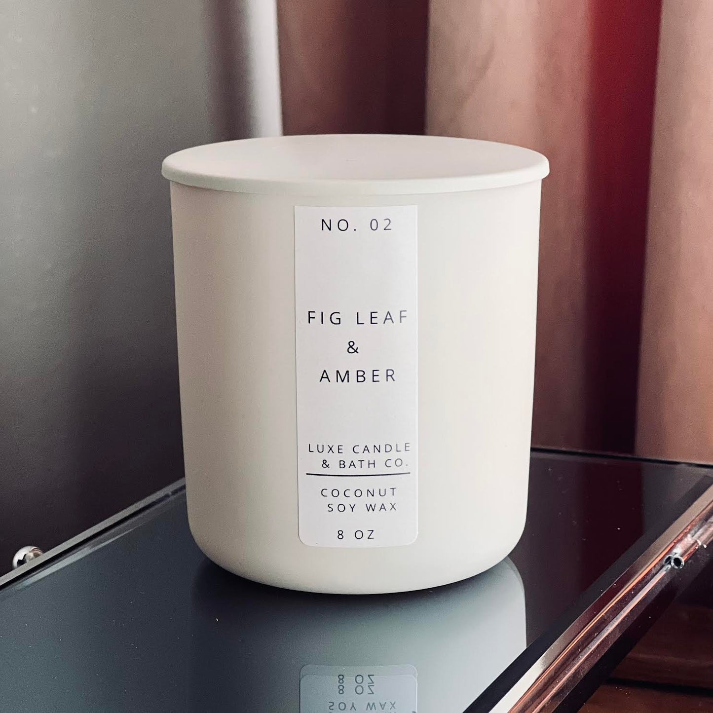 Fig Leaf & Amber Soy Candle