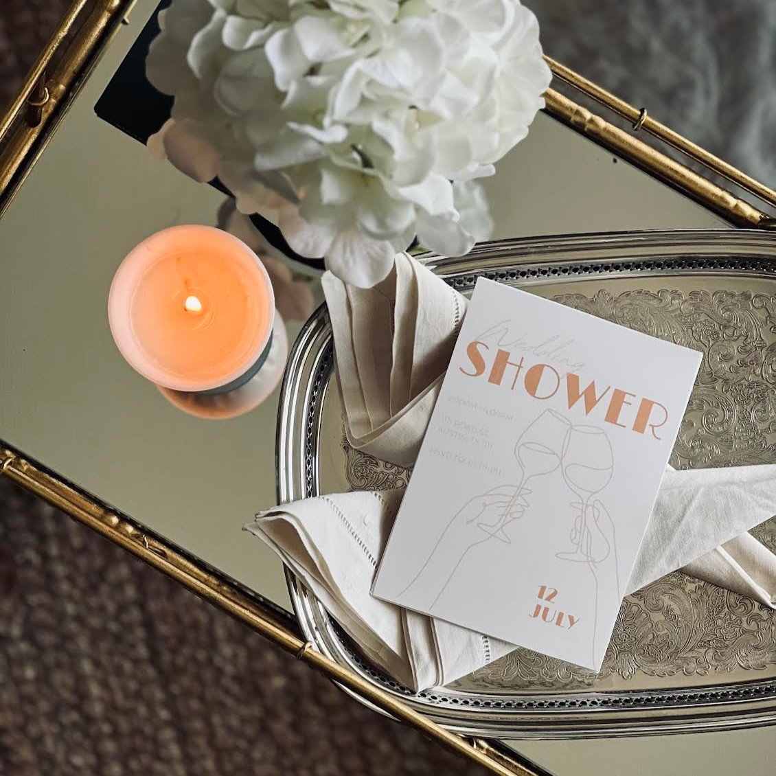 Shower With Love Invitation - Bridal Shower
