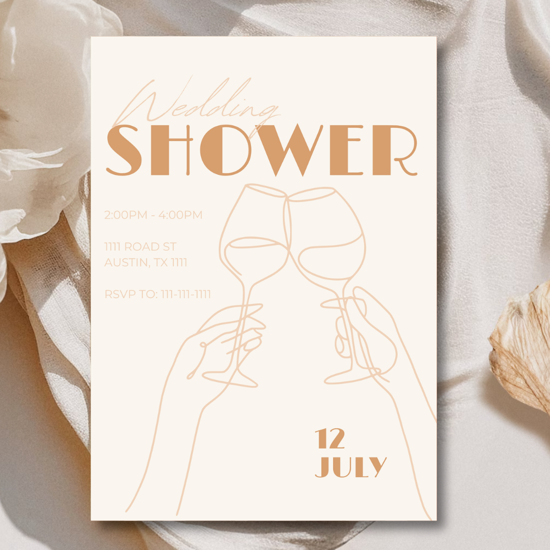Shower With Love Invitation - Bridal Shower