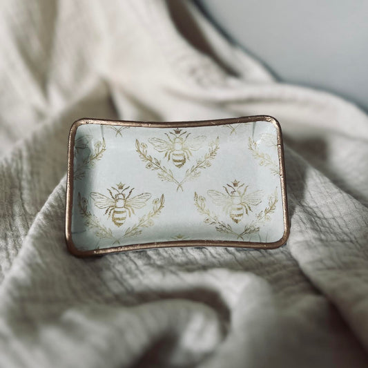 Ceramic Bee Jewelry Tray